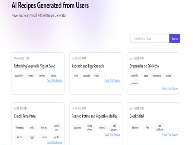 AI RECIPE GENERATOR: Get Unique & Delicious Recipes Instantly 2