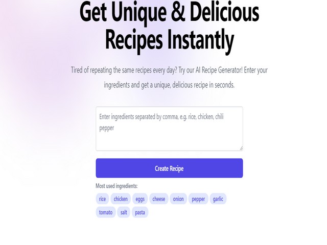 ai-recipe-generator