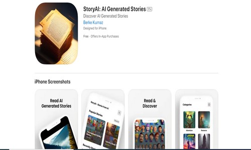 StoryAI: Free AI  Story Generator Tool