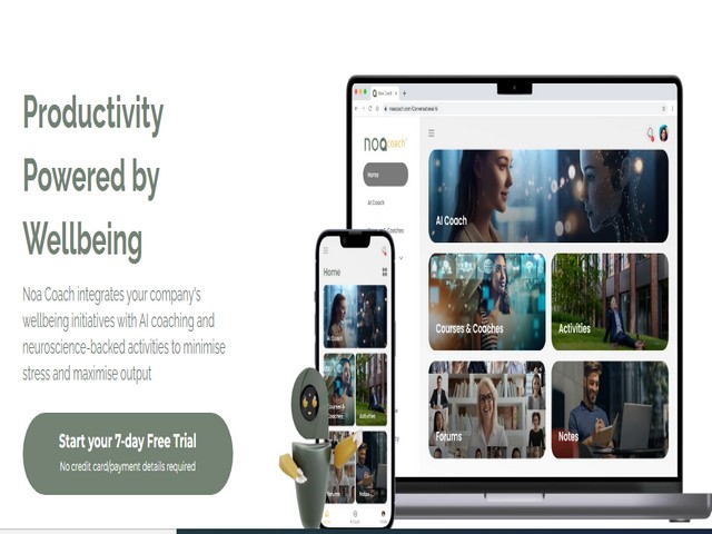 NOA COACH: Free AI Coach 4 Manage The Stress