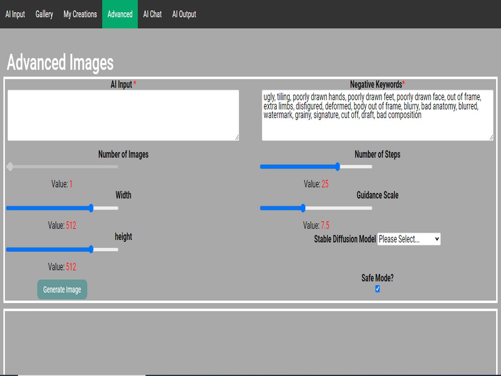 AI INPUT : Free AI Tool 2 Create Fast Image 2