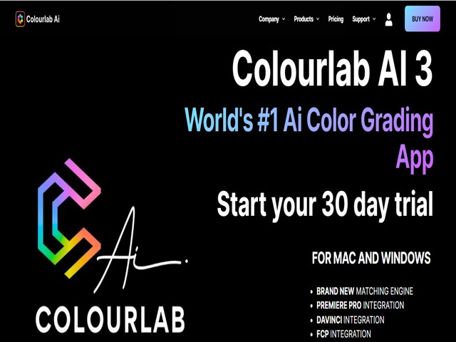 COLOURLAB : Free AI Tool 4 Video Color Grading