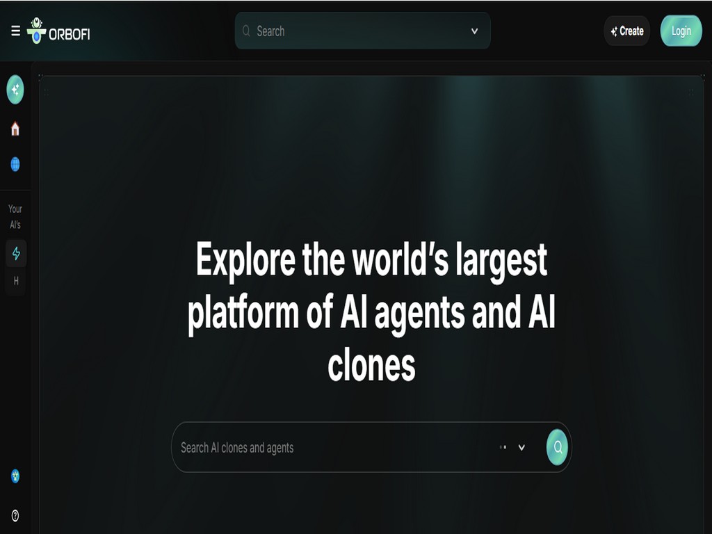 ORBOFI : Free AI Tool 2 Generate AI Clones & AI Agents