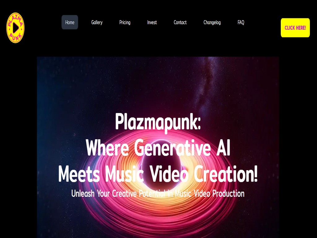 PLAZMAPUNK: Free AI Tool 2 Create Music Videos