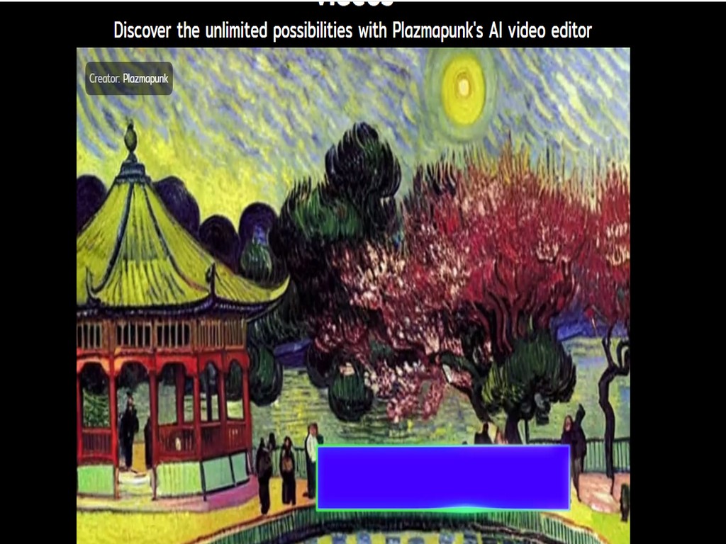 PLAZMAPUNK: Free AI Tool 2 Create Music Videos