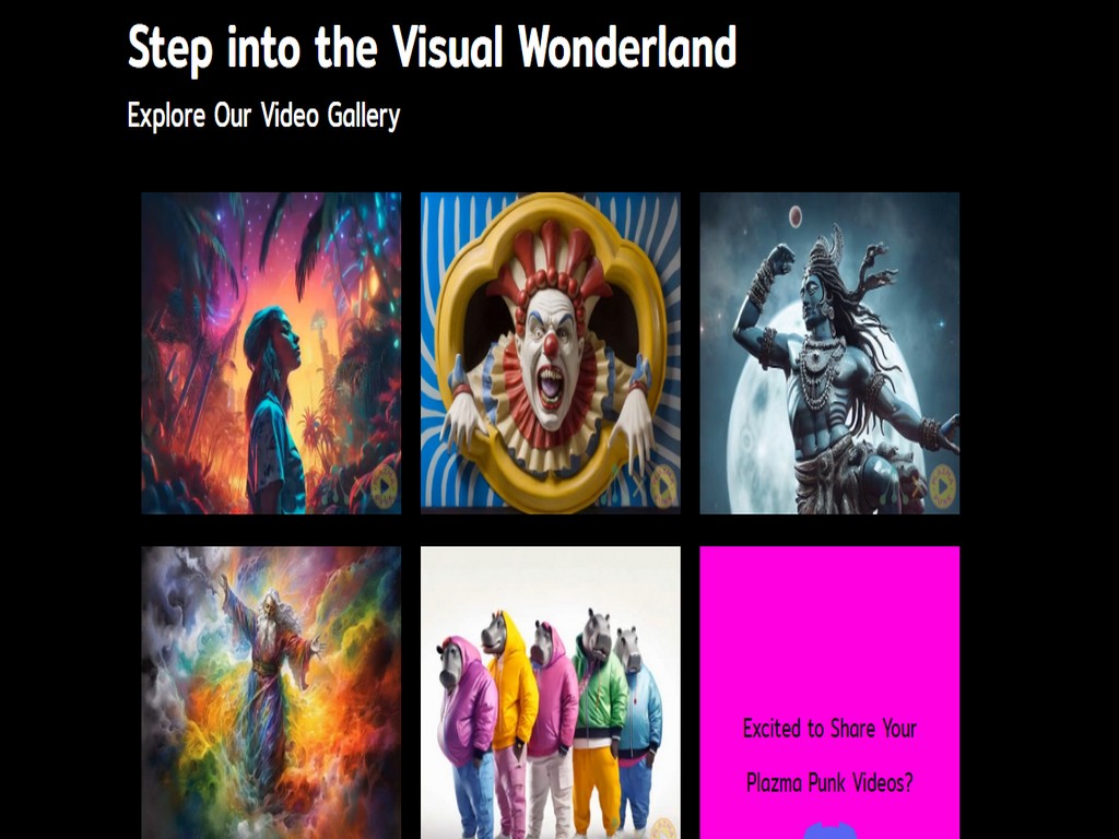 PLAZMAPUNK: Free AI Tool 2 Create Music Videos