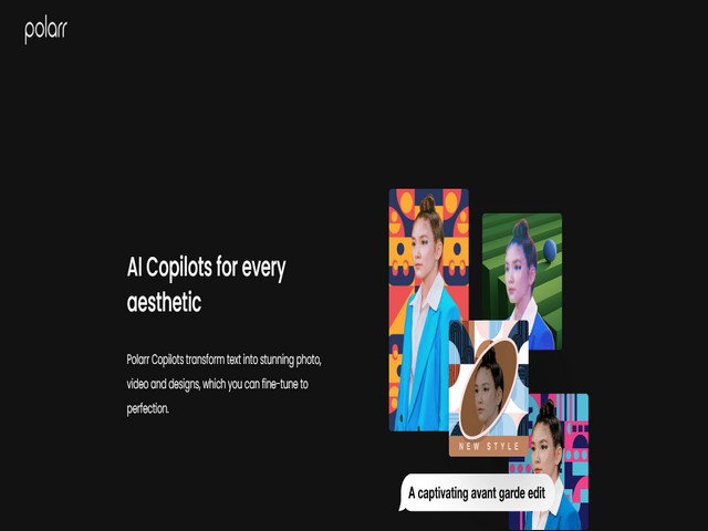 POLARR COPILOTS: Free AI Tool 2 Edit Video & Images