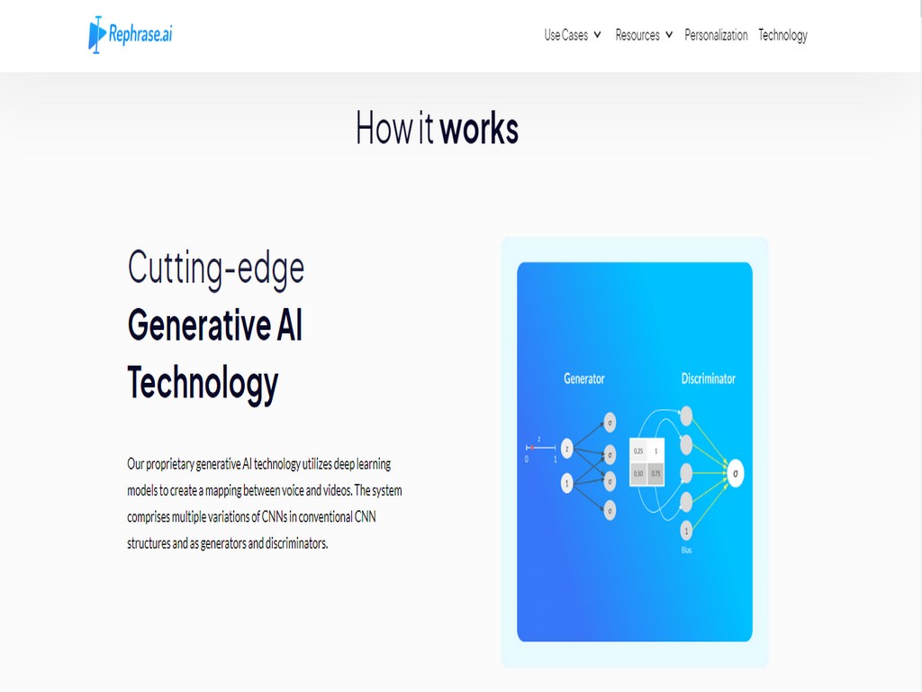 REPHRASE AI: Free AI Tool 2 Generate Text to Video 2