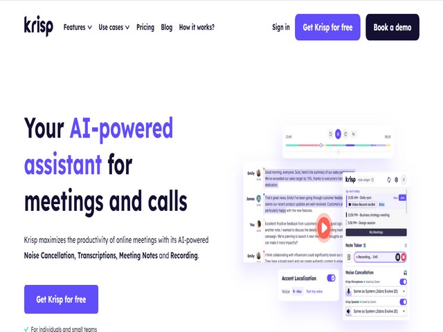 Latest Top best 10 Audio AI Tools for 2024 with url name 1